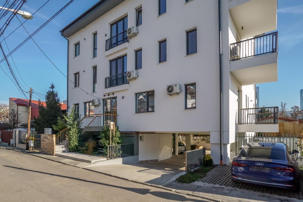 Bright Apartments Moments Away From Herastrau Park, Mall And Metro Bucureşti Eksteriør bilde